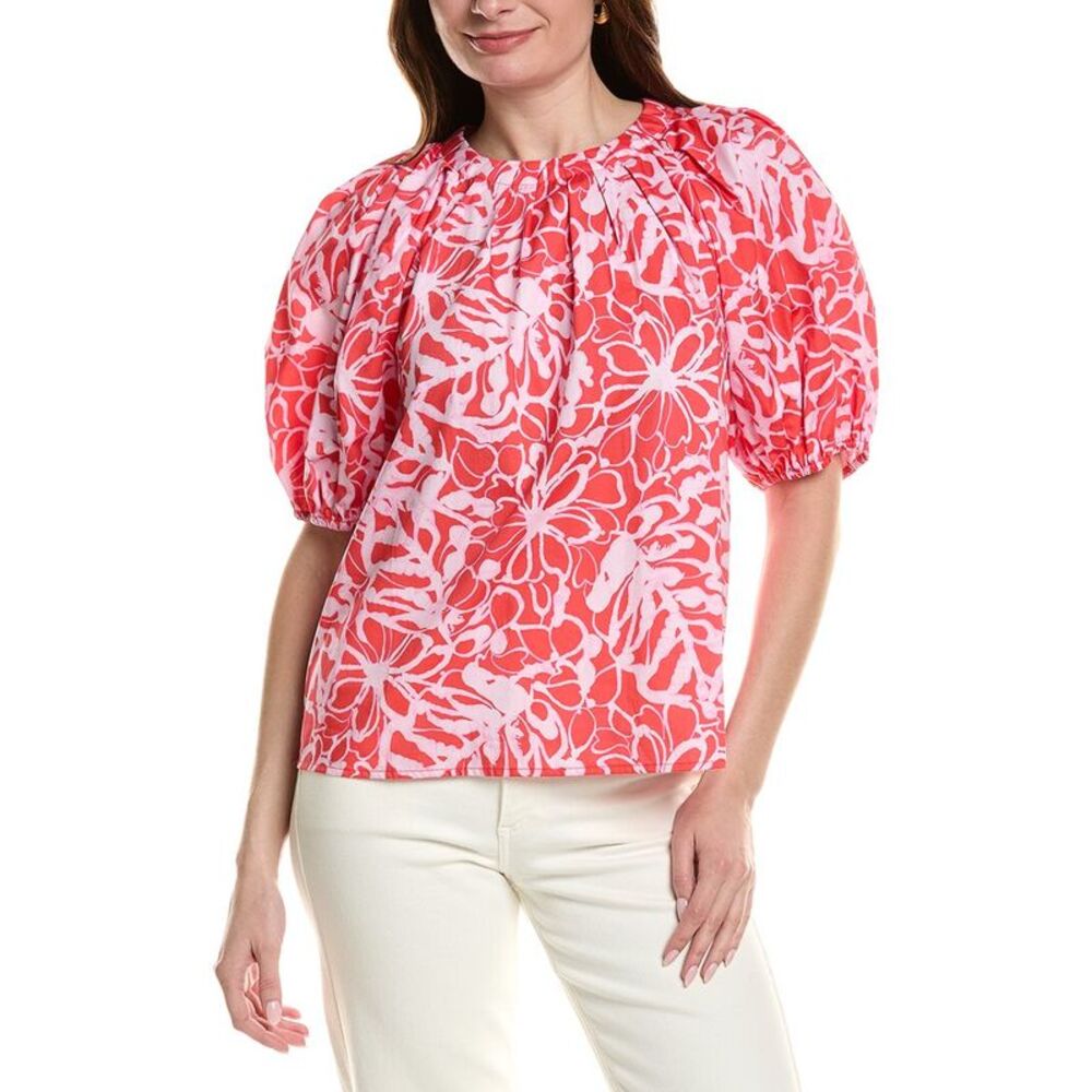 Tyler Böe Womens  Renee Blouse, Pink